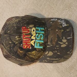 Shut Up And Fish Baseball Cap - Mesh Back